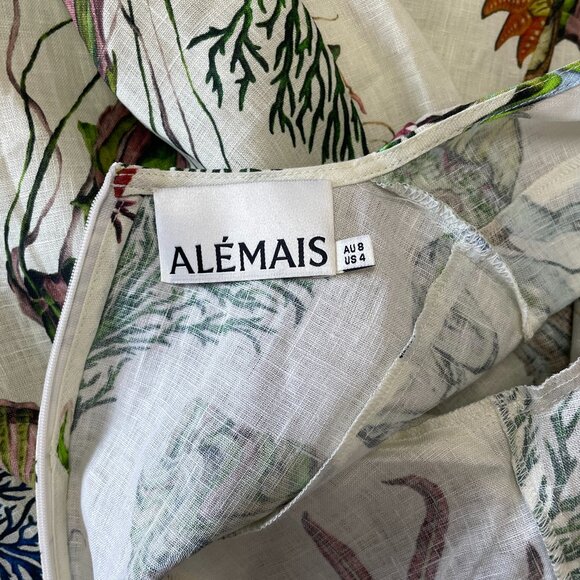 ALEMAIS Shell Fish Flared Dress - Picture 15 of 16